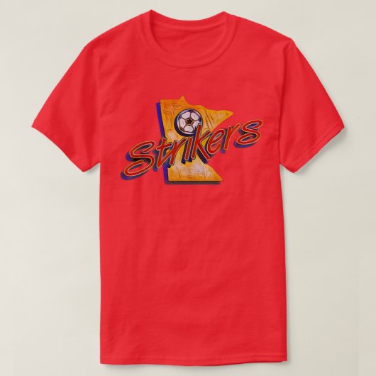 ミネソタ・ストライカーズ・サッカー Tシャツ (デザイン正面)