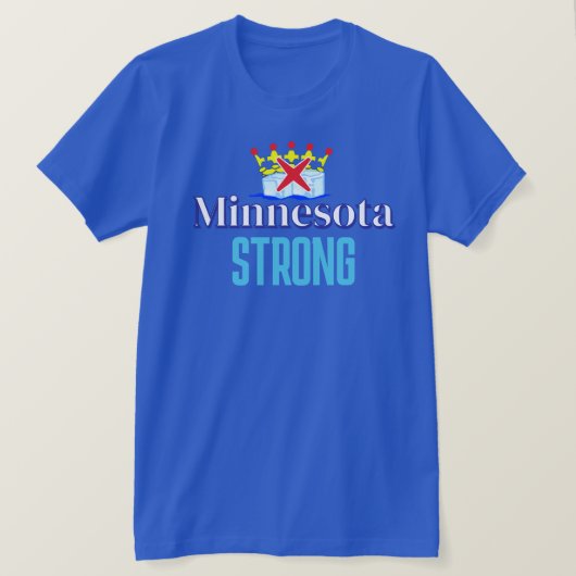 ミネソタ・ストロング ユニセックスTシャツ Tシャツ (デザイン正面)