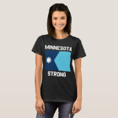 ミネソタ・ストロング 女性用ベーシックTシャツ Tシャツ (正面フル)