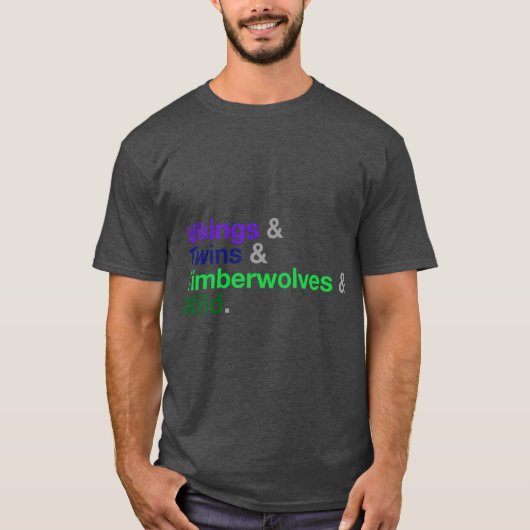 ミネソタ スポーツ Tシャツ (正面)
