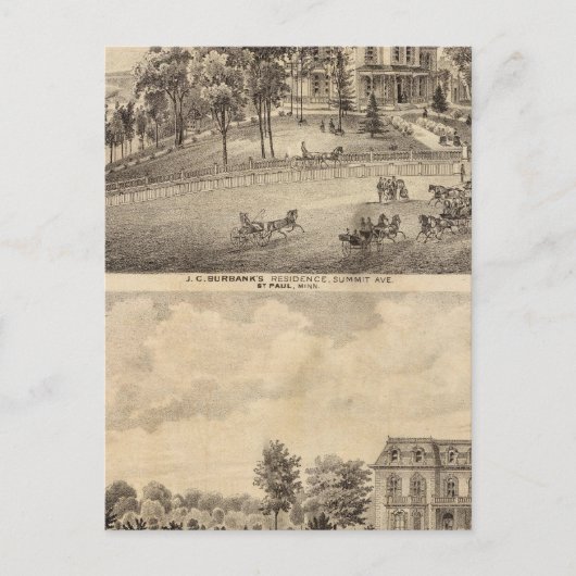 ミネソタ，セントポール ポストカード (正面)