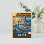 ミネソタ・ダルース |ヴィンテージ ポストカード (スタンド正面)