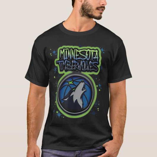 ミネソタ・ティンバーウルブズ Tシャツ (正面)