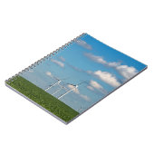 ミネソタ、デキスターの壮大な草原の風力発電地帯2 ノートブック (左側)