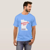 ミネソタ・ナイス、政府は監査されていない - 面白いミン Tシャツ (正面フル)