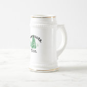 ミネソタ・ニース。周期だ！(黒い文字) ビールジョッキ (正面右)