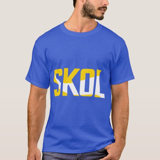 ミネソタ・バイキングス テキストデザイン オーバーサイズ Tシャツ (正面)