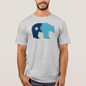 ミネソタ フラッグ ベア Tシャツ (正面)