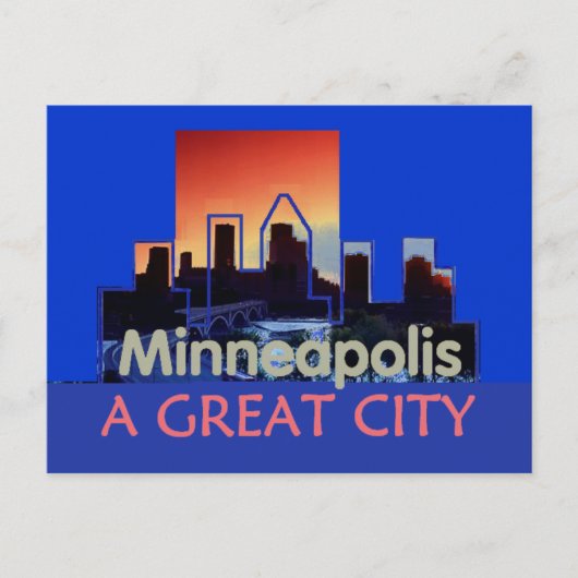 ミネソタ ポストカード (正面)