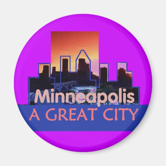 ミネソタ マグネット (正面)