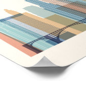 ミネソタ,ミネアポリス |スカイライン ポスター (角)