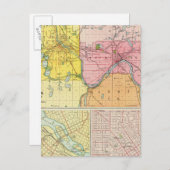 ミネソタ,ミネアポリス,セントポール ポストカード (正面/裏面)