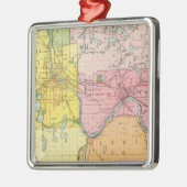 ミネソタ,ミネアポリス,セントポール メタルオーナメント (左)