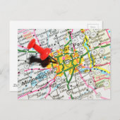 ミネソタ，ミネアポリス ポストカード (正面/裏面)