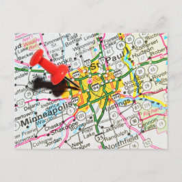ミネソタ，ミネアポリス ポストカード