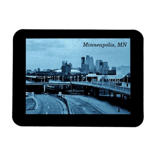 ミネソタ，ミネアポリス マグネット (横)