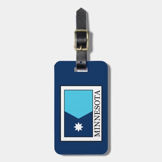 ミネソタ ラゲッジタグ (正面縦)