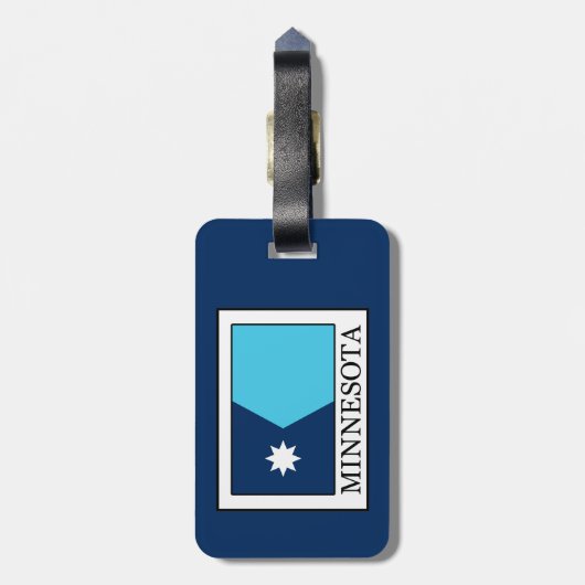 ミネソタ ラゲッジタグ (裏面縦)