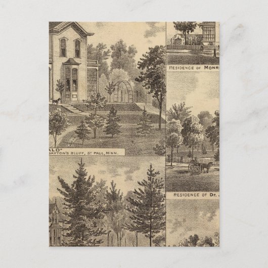 ミネソタ・リトグラフ・セント・ポール ポストカード (正面)