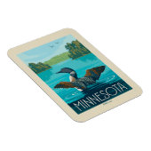 ミネソタ | ルーン マグネット (右側)