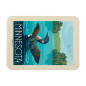 ミネソタ | ルーン マグネット (横)