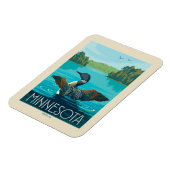 ミネソタ | ルーン マグネット (左側)