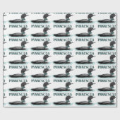 ミネソタ·ルーン ラッピングペーパー (フラット)