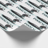 ミネソタ·ルーン ラッピングペーパー (角)