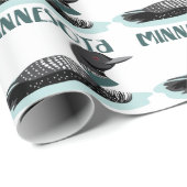 ミネソタ·ルーン ラッピングペーパー (ロールコーナー)