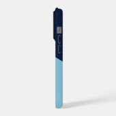 ミネソタ・レベルの新州旗 iPhoneケース (左側面)