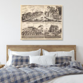 ミネソタ,ロチェスターのレジデンスとブルワリー キャンバスプリント (インサイチュ (寝室))