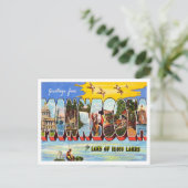 ミネソタ・ヴィンテージ・トラベルからの挨拶 ポストカード (スタンド正面)