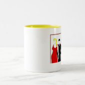 ミネソタ"熱い皿" ツートーンマグカップ (中央)