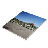 ミネソタCAFのエア・ショーのCurtiss P-40 Warhawk、 タイル (側面)