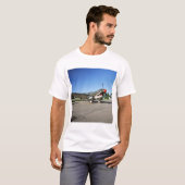 ミネソタCAFのエア・ショーのCurtiss P-40 Warhawk、 Tシャツ (正面フル)