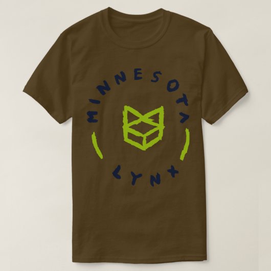 ミネソタlyyyyynx 1 tシャツ (デザイン正面)