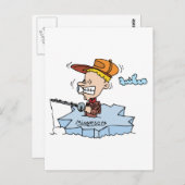 ミネソタMNの氷の魚釣りのヴィンテージ旅行記念品 ポストカード (正面/裏面)