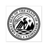 ミネソ素晴らしタ州の封印 セルフインキングスタンプ (デザイン)