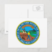 ミネソ素晴らしタ州の封印 ポストカード (正面/裏面)