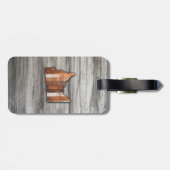 ミネソ素朴タ形 ラゲッジタグ (裏面横)