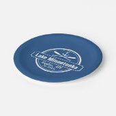 ミネトンカミネソタいかりタウンアンドネーム ペーパープレート (アングル)