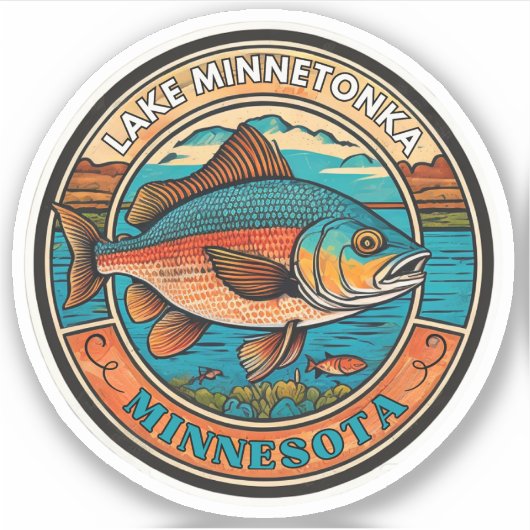 ミネトンカ湖、ミネソタ魚釣りとボート シール (正面)