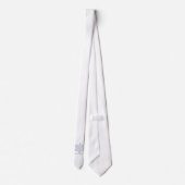 ミネノウタブルースノーフレーク ネクタイ (裏面)