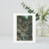 ミネハハ渓谷の眺め ポストカード (スタンド正面)