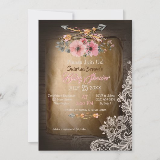 ミネベビー4 招待状 (正面)