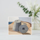 ミネラルオブジェクト(1935) by Paul Nash ポストカード (スタンド正面)