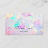 ミネラルジェムストーンopalフォト名刺 名刺 (正面)