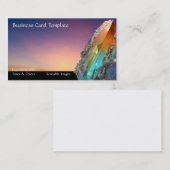 ミネラルヒーリングエネルギークリスタル名刺 名刺 (正面/裏面)