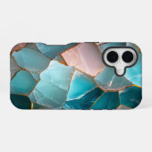 ミネラルブルーム iPhone 16ケース (裏面横)