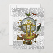 ミネラルホットエアバルーン ポストカード (正面/裏面)